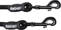 Rebel Petz - Dubbele Verstelbare Hondenriem Voor Twee Honden - Met Draaibare Sluiting En Zacht Handvat - Small En Large - Small (140 Cm Lang, Ø 8 Mm) -Honden Benodigdheden Verkoop 1200x603