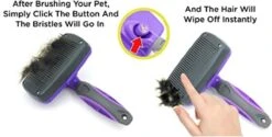 Buxibo Ondervacht Borstel Voor Hond En Kat - Kliksysteem Hondenborstel - Kattenkam - Hondenkam Voor Ondervacht - Klittenkam Voor Honden En Katten - Verwijderd Klitten -Honden Benodigdheden Verkoop 1200x608