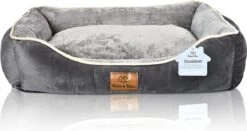 Bella & Balu Hondenbed - Verschillende Maten Voor Kleine, Middelgrote En Grote Honden | XS | Hondenbank Inclusief Verwijderbaar Honden Kussen - Pluizig, Warm, Wasbaar, Gewatteerd -Honden Benodigdheden Verkoop 1200x635 5