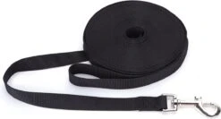 Nobleza Trainingslijn - Longeerlijn - Sleeplijn - Hondenlijn - Trainingslijn Hond - Speurlijn - 10 Meter - Zwart -Honden Benodigdheden Verkoop 1200x646