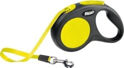 Flexi New Classic - Hondenriem Incl. Neon Band - Geel - S - 5 M - (<12 Kg) -Honden Benodigdheden Verkoop 1200x663 2