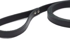 Hondenriem Leer - 2 Meter - Zwart - Hoge Kwaliteit Leer - Lederen Hondenriem - Ambachtelijk Gemaakt In Portugal -Honden Benodigdheden Verkoop 1200x680 1