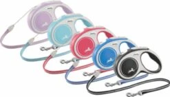 Flexi Rollijn New Comfort Koord M Zwart&Lichtgrijs - Hondenriem - 8 M -Honden Benodigdheden Verkoop 1200x684 1