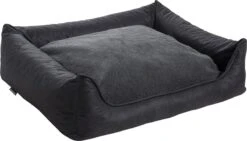 Maxxnobel Orthopedisch Hondenkussen - Lederlook/Teddy - M - 100 X 80 Cm - Zwart -Honden Benodigdheden Verkoop 1200x684 2