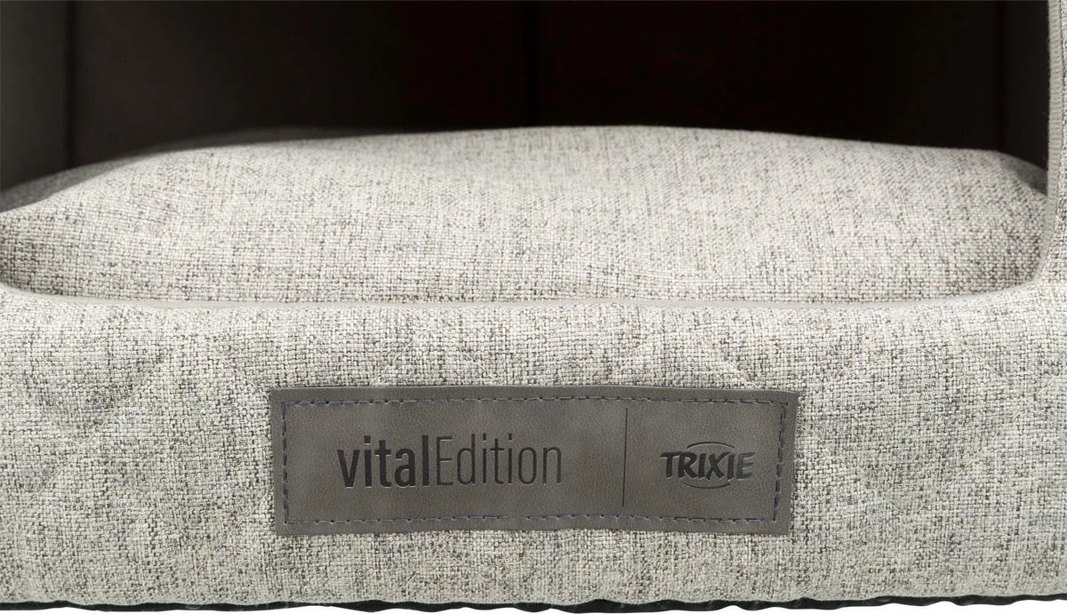 TRIXIE | Trixie Hondenmand Huis Noah Vitaal Schuimrubber Lichtgrijs 9 TRIXIE | Trixie Hondenmand Huis Noah Vitaal Schuimrubber Lichtgrijs - Afbeelding 7