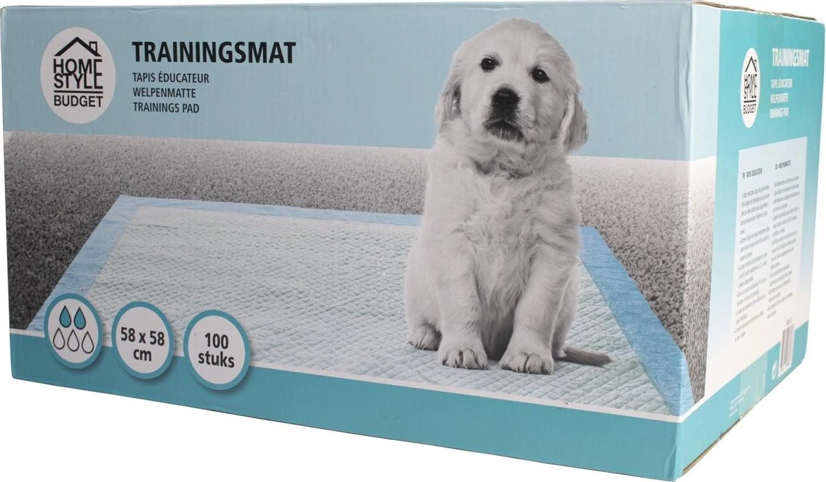 Homestyle Budget Trainingsmat - Zindelijkstraining - 100 Stuks - 58x58 Cm 3 Homestyle Budget Trainingsmat - Zindelijkstraining - 100 Stuks - 58x58 Cm