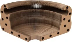 District 70 MAZE 3-in-1 Opvouwbare Kartonnen Kattenmand - Inclusief Catnip Balletje - Voor Slapen, Spelen En Krabben! -Honden Benodigdheden Verkoop 1200x704 4