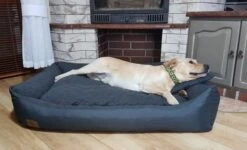 Merkloos Hondenmand Antraciet 120x90 Cm - Wasbaar Hondenkussen - Waterdicht Hondenbed -Honden Benodigdheden Verkoop 1200x727 3