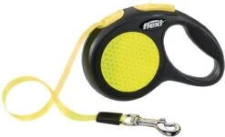 Flexi New Classic - Hondenriem Incl. Neon Band - Geel - S - 5 M - (<12 Kg) -Honden Benodigdheden Verkoop 1200x733 1