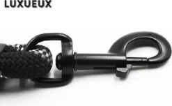 Hondenriem - Luxueux - Nieuw Verstevigd Model – Reflecterend - Voor Grote En Kleine Honden - Duurzaam Touw - Stevige Grip - Honden Trainen – Zwart - 1,50 Meter -Honden Benodigdheden Verkoop 1200x737 2