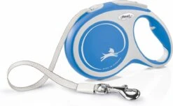 Flexi Rollijn New Comfort Tape L 8 M - Hondenriem - Blauw&Lichtgrijs -Honden Benodigdheden Verkoop 1200x740 2