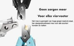 SunnyPets - Professionele Dieren Nagelknipper - Wit - Met LED En Vijl - Hond - Kat - Geschikt Voor Alle - Nageltang -Honden Benodigdheden Verkoop 1200x742 1