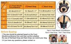 Merkloos Hoog Kwaliteit Muilkorf Met Bedrukt Patroon - Muilkorf Hond - Hondensnuit - Anti Blaf En Bijt - Voor Kleine En Grote Honden Maat M Zwart Reflecterend -Honden Benodigdheden Verkoop 1200x746 4