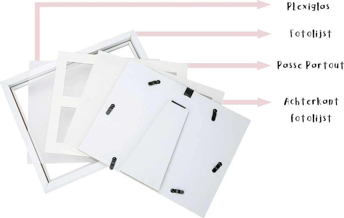 Frummel Fotolijst Met Kleiafdruk - Pootafdruk Hond - Gipsafdruk Huisdier - 22,5 X 27,5 Cm - Wit 8 Frummel Fotolijst Met Kleiafdruk - Pootafdruk Hond - Gipsafdruk Huisdier - 22,5 X 27,5 Cm - Wit - Afbeelding 6