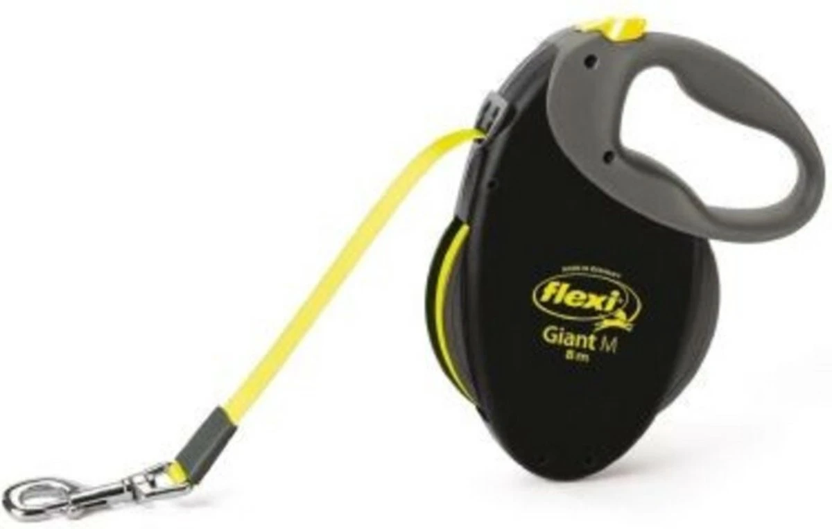 Flexi Giant Tape - Hondenriem - Zwart - M - 8 M - (<8 Kg) 3 Flexi Giant Tape - Hondenriem - Zwart - M - 8 M - (<8 Kg)
