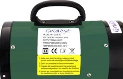 Gridbyt Professionele Hondenföhn – Waterblazer Voor Honden – Voor Een Mooie Vacht – Groen -Honden Benodigdheden Verkoop 1200x773 2