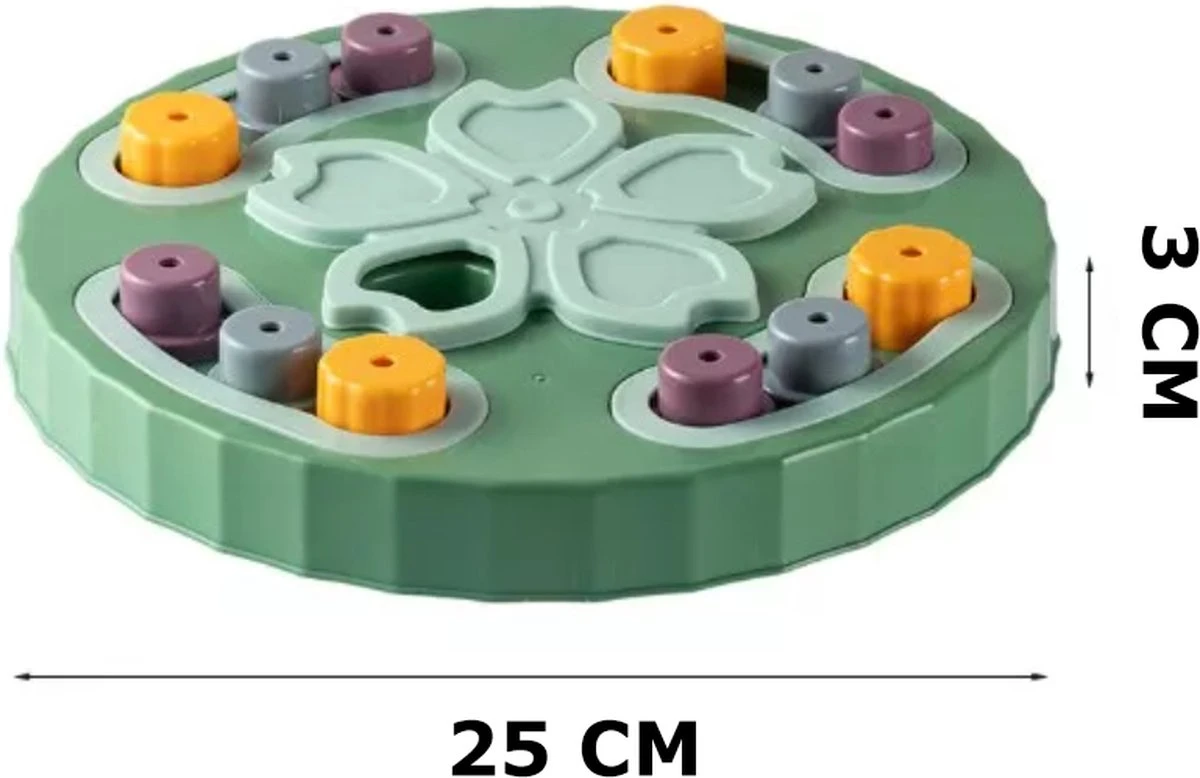 ZERO 90® Honden Speelgoed Intelligentie - Honden Denkspelletjes - Honden Speelgoed Voor Snacks - Dog Activity Booard - Slowfeeder - Hondenpuzzel Intelligentie Trainer 6 ZERO 90® Honden Speelgoed Intelligentie - Honden Denkspelletjes - Honden Speelgoed Voor Snacks - Dog Activity Booard - Slowfeeder - Hondenpuzzel Intelligentie Trainer - Afbeelding 4