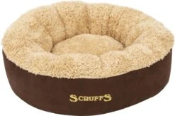 Scruffs Cosy Kattenmand - Comfortabel En Voordelig Met Zachte Binnenvoering En Imitatie Suède Buitenvoering - 3 Kleuren - Ø 45 Cm - Karamel -Honden Benodigdheden Verkoop 1200x792 7