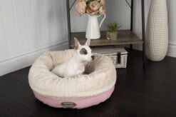 Scruffs Ellen Donut - Warme Hondenmand Van Imitatiebont - Kleur Grijs, Roze Of Bruin - Maat M Of L - Kleur: Grijs, Maat: Medium -Honden Benodigdheden Verkoop 1200x799 39