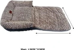 Cannie NEW Comfortabele - Hondenmand - Hondenbed - Warme Winter - 60*50*16 - Blauw -Honden Benodigdheden Verkoop 1200x813 5