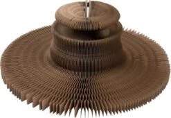 District 70 MAZE 3-in-1 Opvouwbare Kartonnen Kattenmand - Inclusief Catnip Balletje - Voor Slapen, Spelen En Krabben! -Honden Benodigdheden Verkoop 1200x826 3