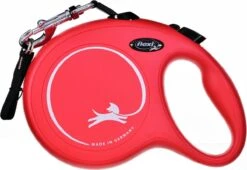 Flexi New Classic Tape - Hondenriem - Rood - L - 8 M - (<50 Kg) 25 Flexi New Classic Tape - Hondenriem - Rood - L - 8 M - (<50 Kg) -Honden Benodigdheden Verkoop 1200x827 2