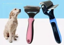 Merkloos Hondenborstel - Hondenkam 2-1 Met Vlooienkam - Klittenvrij Ondervacht - Ontwarringskam -Honden Benodigdheden Verkoop 1200x840 1