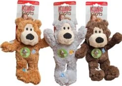 Kong Wild Knots Beer - Hondenspeelgoed - Assorti - M - 25 X 20 X 10 Cm