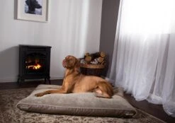 Scruffs Chateau - Hondenbed Orthopedisch Met Memory Foam Voor Extra Steun Voor Rug En Gewrichten - Grijs & Bruin Maat M/L - Kleur: Grijs, Maat: Large -Honden Benodigdheden Verkoop 1200x844 2