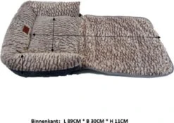 Cannie NEW Comfortabele - Hondenmand - Hondenbed - Warme Winter - 60*50*16 - Blauw -Honden Benodigdheden Verkoop 1200x848 3