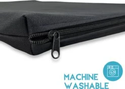 Topmast Waterproof Benchkussen - Nylon - Zwart - 60 X 45 Cm - Benchmat - Benchmatras - Waterafstotend - Hondenkussen -Honden Benodigdheden Verkoop 1200x854 6