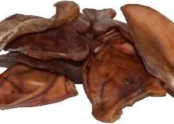 Merkloos Varkensoren - Hondensnack - Animal King - 50 Stuks