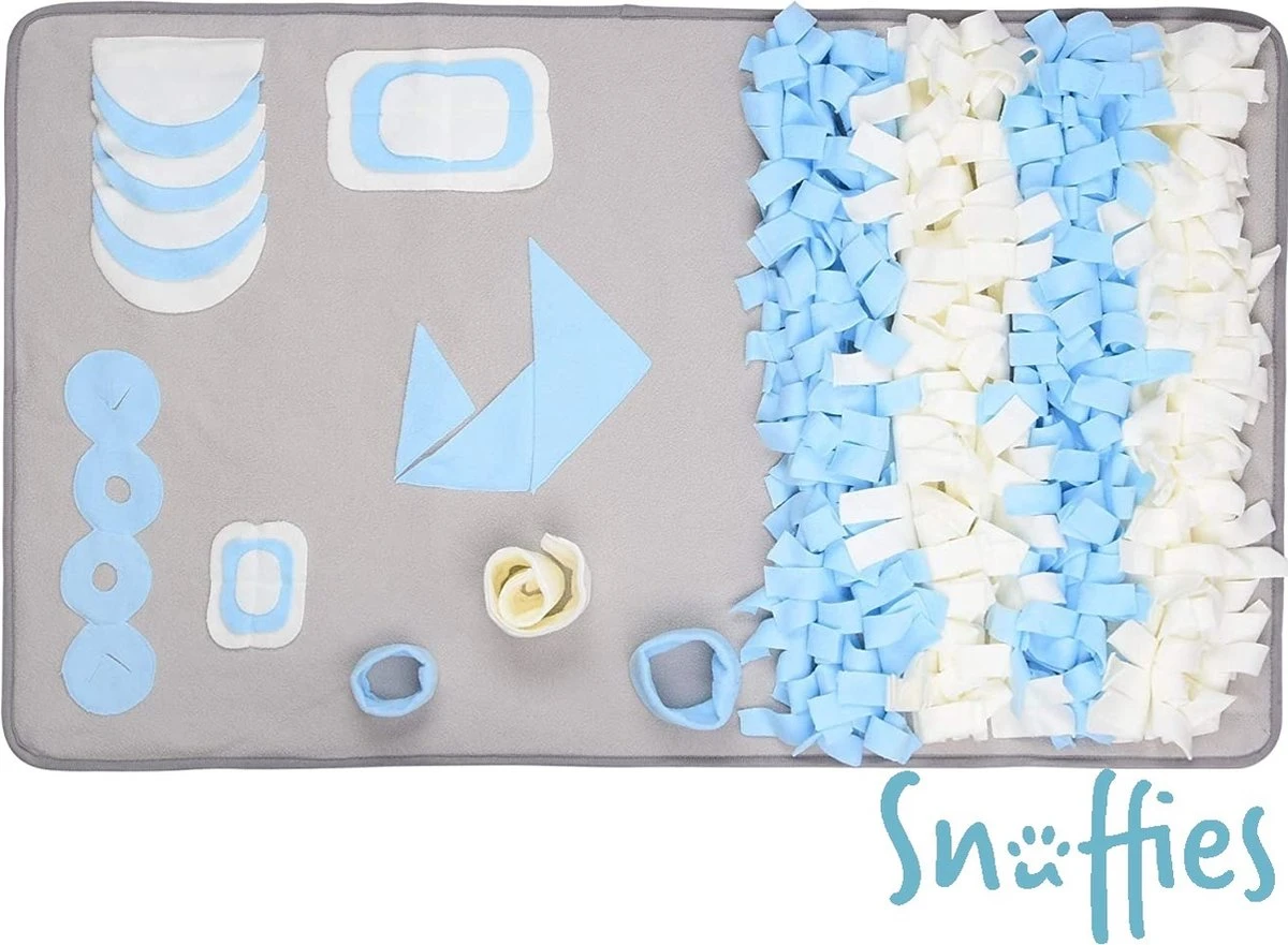 SNUFFIES® Snuffelmat Rocky 100x60cm - Snuffelmat - Snuffelmatten - Snuffelmat Hond- Intelligentie Speelgoed Hond - Hondenspeeltjes - Puppyspeelgoed 3 SNUFFIES® Snuffelmat Rocky 100x60cm - Snuffelmat - Snuffelmatten - Snuffelmat Hond- Intelligentie Speelgoed Hond - Hondenspeeltjes - Puppyspeelgoed