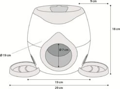 Flamingo - Hondenspeelgoed Wilson Interactive - Groen - 29.5 X 18 X 18 Cm -Honden Benodigdheden Verkoop 1200x895 6