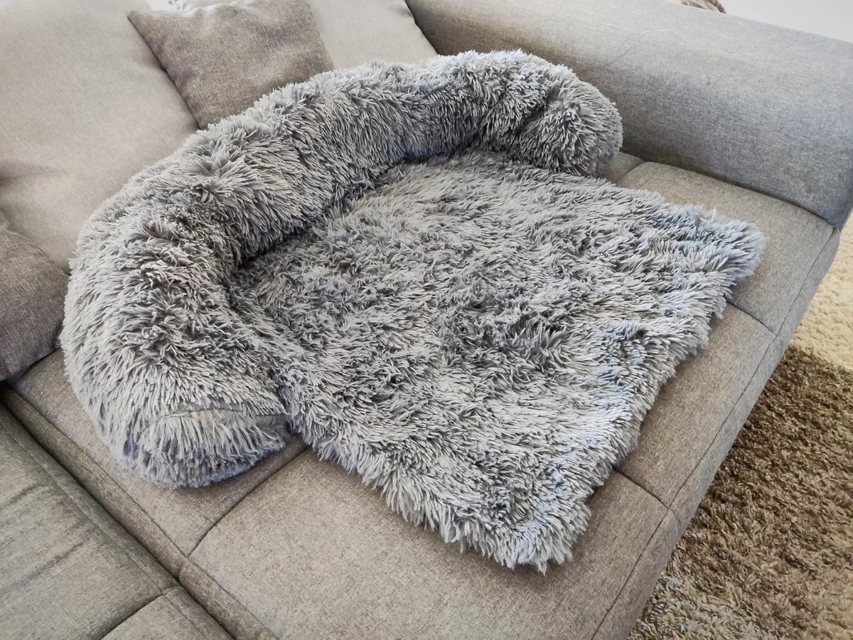 Kussen Voor Hond Of Meerdere Katten | Fluffy Dierenkussen Van Pluche | Kat | Bank | Mand | Hondenmand Of Kattenmand | Hondendeken & Bankbeschermer Max. 20 Kg | Donkergrijs | Maat L 3 Kussen Voor Hond Of Meerdere Katten | Fluffy Dierenkussen Van Pluche | Kat | Bank | Mand | Hondenmand Of Kattenmand | Hondendeken & Bankbeschermer Max. 20 Kg | Donkergrijs | Maat L