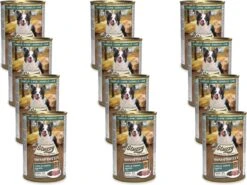Stuzzy Blik Adult - Lam - Hondenvoer - 12 X 400 G -Honden Benodigdheden Verkoop 1200x901