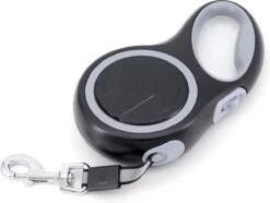 IGOODS - Uitlaatriem - Honden Riem - Katten Riem - Uitlaatriem Voor Dieren Rollijn - Hondenriem - 5 Meter Lang - Grijs -Honden Benodigdheden Verkoop 1200x902 4