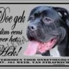 Merkloos Cane Corso 122 Waakbord Doe Gek - 15 X 20 Cm -Honden Benodigdheden Verkoop 1200x905 1