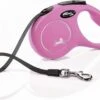 Flexi New Classic Tape - Hondenriem - Roze - S - 5 M