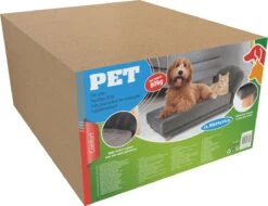 Maxxpro Katten- En Hondenbank - Grijs - Verhoogd Met Houten Poten - Fluweel Materiaal - 90 X 44 X 34 Cm - Huisdieren Tot 80 KG -Honden Benodigdheden Verkoop 1200x921 4