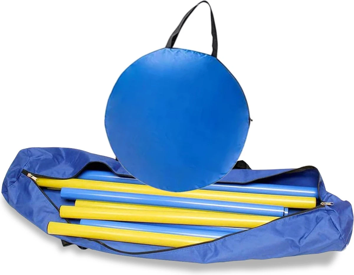 Agility Voor De Hond - 16 Delig - Agility Set - Hondentunnel - Horde - Slalom Palen - Honden Training Set - Honden Behendigheidsset - Agility Toestellen 10 Agility Voor De Hond - 16 Delig - Agility Set - Hondentunnel - Horde - Slalom Palen - Honden Training Set - Honden Behendigheidsset - Agility Toestellen - Afbeelding 8