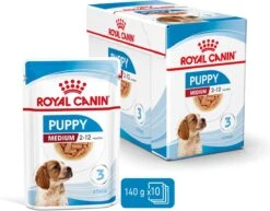 Royal Canin Shn Medium Puppy Pouch - Hondenvoer - 10 X 140 G -Honden Benodigdheden Verkoop 1200x939 1
