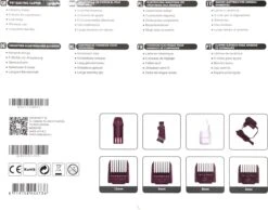 Nobleza Dieren Tondeuse Set - 4 Opzetkammen - Draadloos - Voor Huisdieren Katten & Honden -Honden Benodigdheden Verkoop 1200x943 1