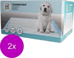 Homestyle Budget Trainingsmat - Zindelijkstraining - 2 X 100 Stuks 58x58 Cm -Honden Benodigdheden Verkoop 1200x946