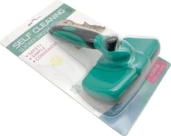 ElegaPet Hondenborstel Groen - Hondenhaar Verwijderen - Kat En Hondenkam - Slickerborstel Hond En Kat - Groomer - Ondervacht Kam Hond - Borstel Hond - Hondenborstel Langharig En Kortharig - Slickerborstel - Anti Klit/Knopen/Huidschilfers -Honden Benodigdheden Verkoop 1200x958