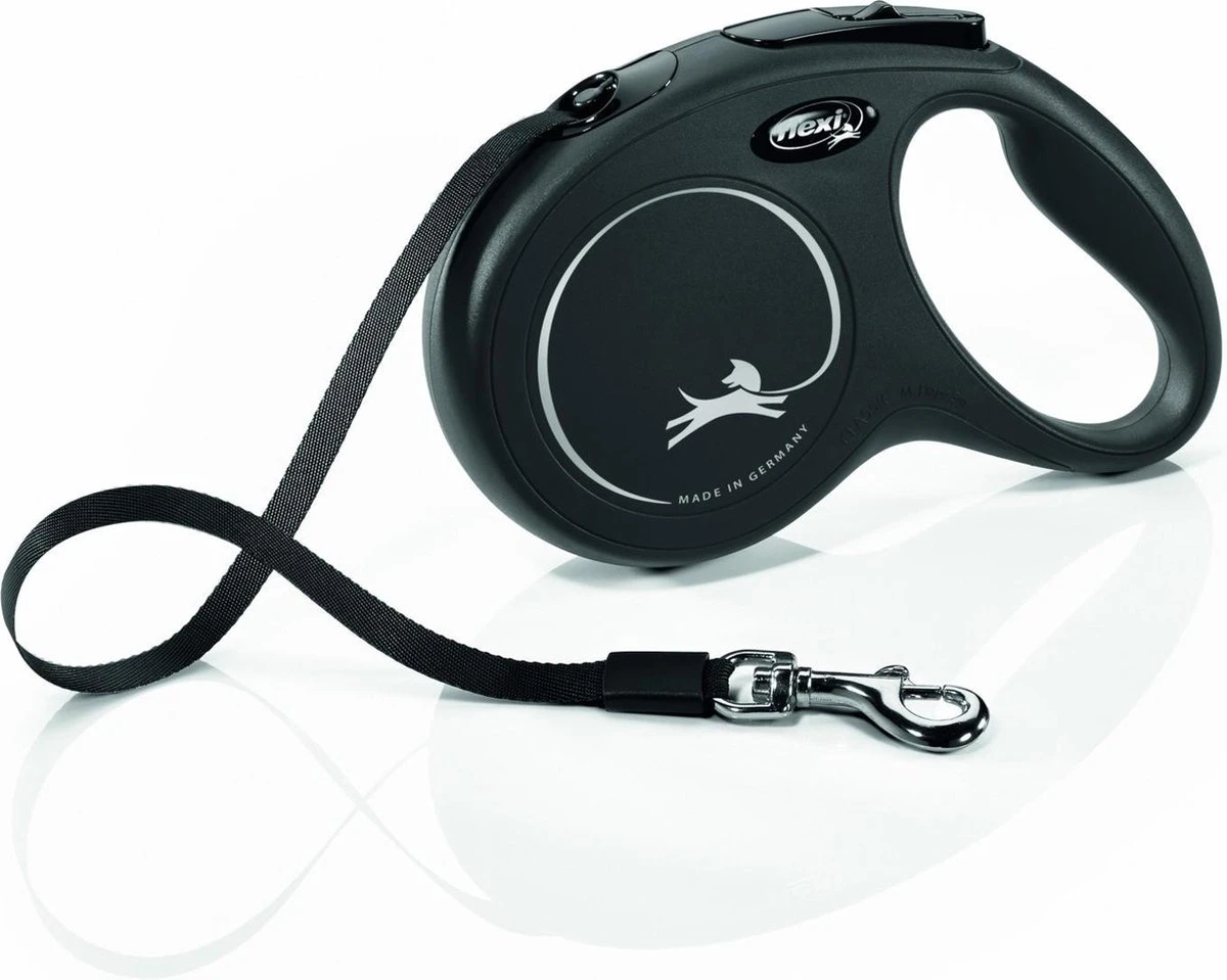 Flexi Classic Tape - Zwart - M - 5 M 3 Flexi Classic Tape - Zwart - M - 5 M