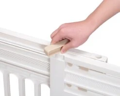 Iris Ohyama Huisdier Bariere PBR-600 - Kunststof - Wit/Beige - Uitschuifbaar -Honden Benodigdheden Verkoop 1200x965 3