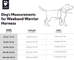 Hurtta Weekend Warrior Harness - 80/100 Cm - Raven -Honden Benodigdheden Verkoop 1200x976 5