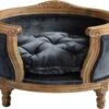 Lord Lou - George Blauw Velvet S - Luxe Hondenmand - Luxe Kattenmand - 49x40x31 -Honden Benodigdheden Verkoop 1200x982 1