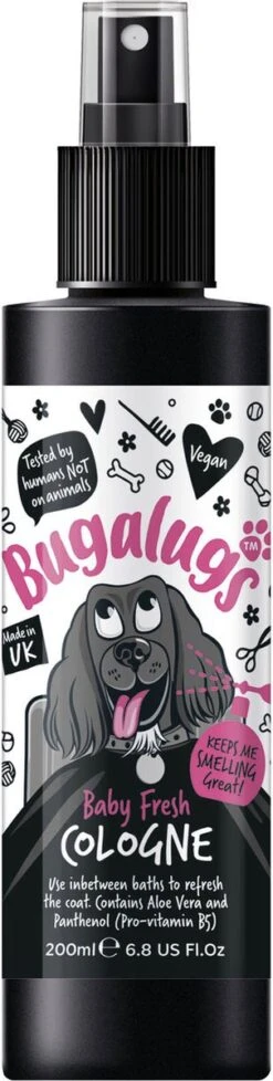 Bugalugs - Vachtverzorging Hond - Baby Fresh Gift Set - Hondenshampoo - Hondenparfum - Anti-klit Spray - 650 Ml - Kerstcadeau -Honden Benodigdheden Verkoop 303x1200